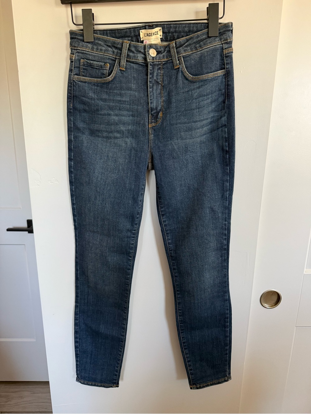 NWOT L’AGENCE Margot High Rise Cropped Skinny Jean Size 27